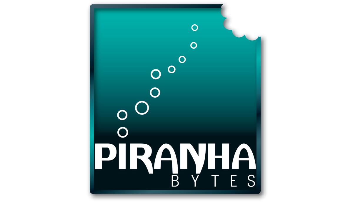 The Piranha Bytes logo on white background.